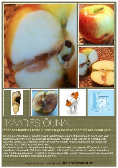 Poster: Kaaries õunal