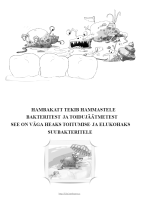 Värvimisleht: Bakterid ja katt