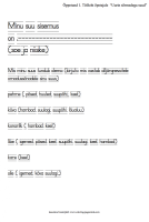 Tööleht: Uurin sõrmedega suud.õpetajale Tööleht: Uurin sõrmedega suud.õpetajale